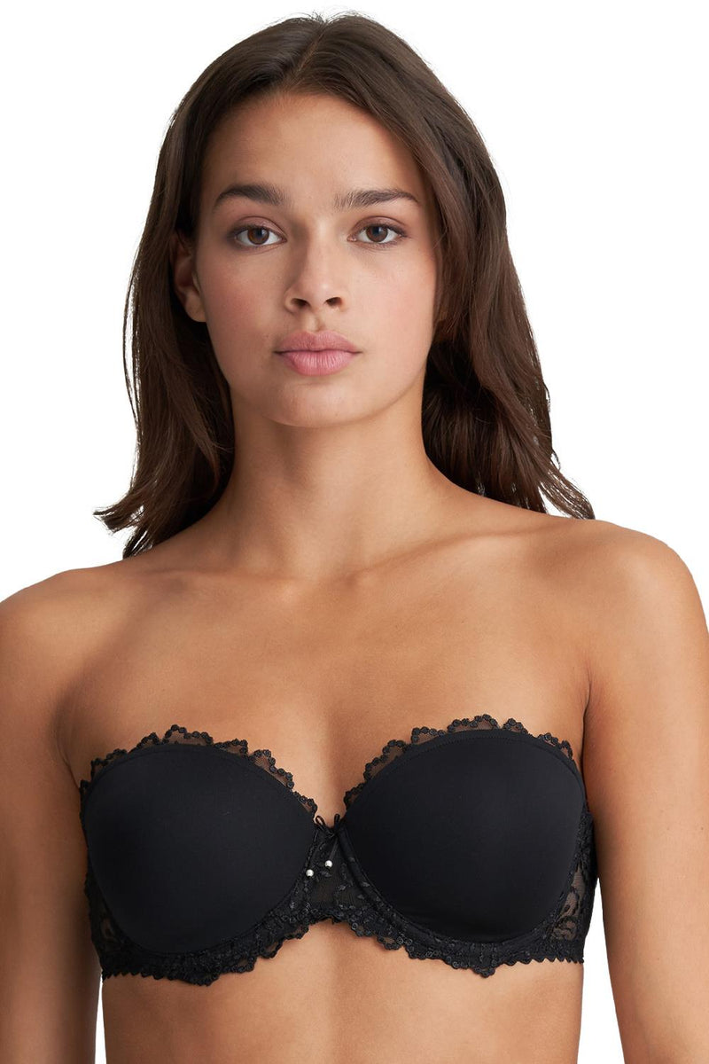 Marie Jo Jane Padded Bra Strapless, Black (1010338)