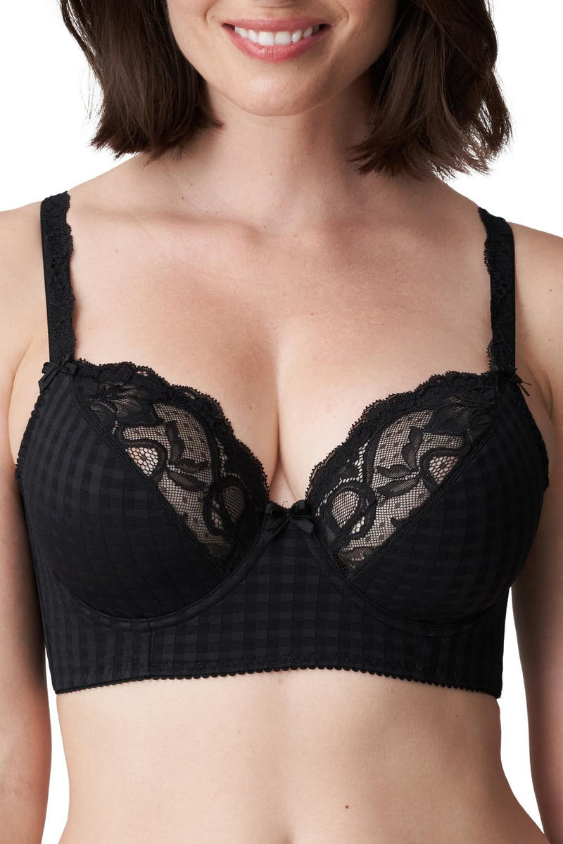 PrimaDonna Madison Deep Plunge Balcony Bra, Black (0262126)