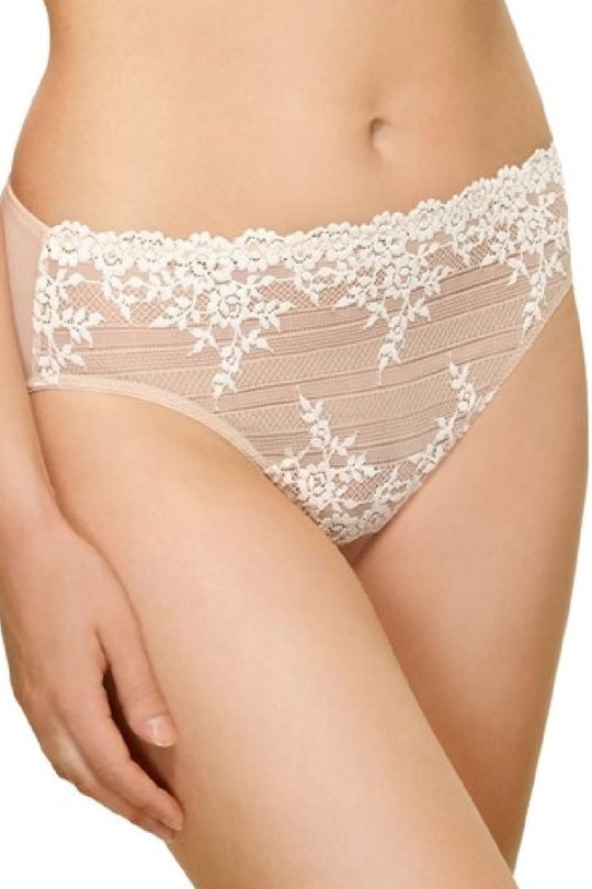 Wacoal Embrace Lace Hi-Cut Brief, Sand (841191)