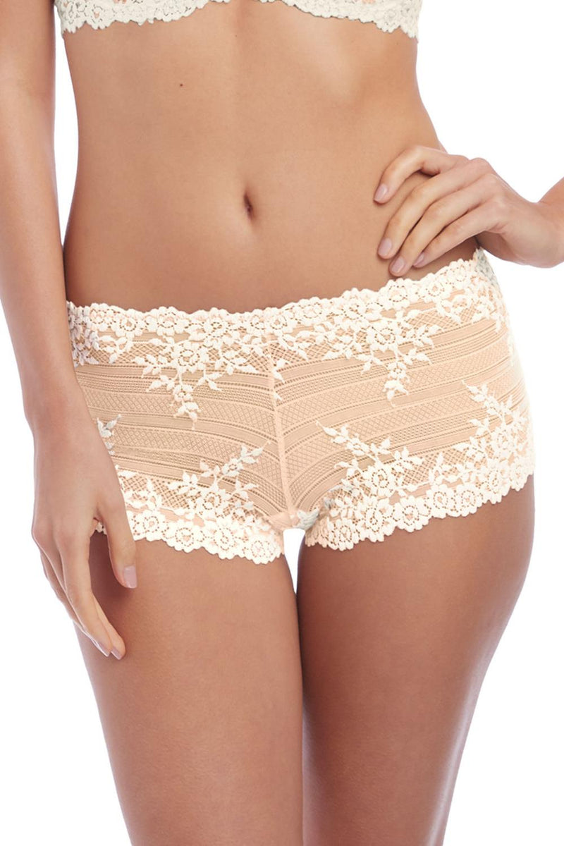 Wacoal Embrace Lace Boyshort, Sand (67491)