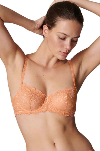 Simone Perele REVE Sheer Demi Bra, Apricot (12Z330)