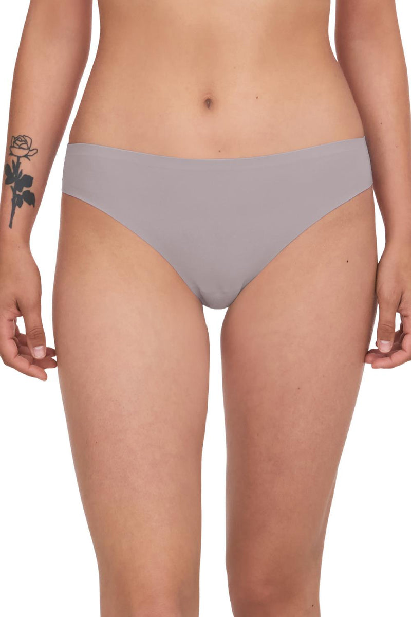 Chantelle Soft Stretch One Sized Thong, Misty Grey (2649)