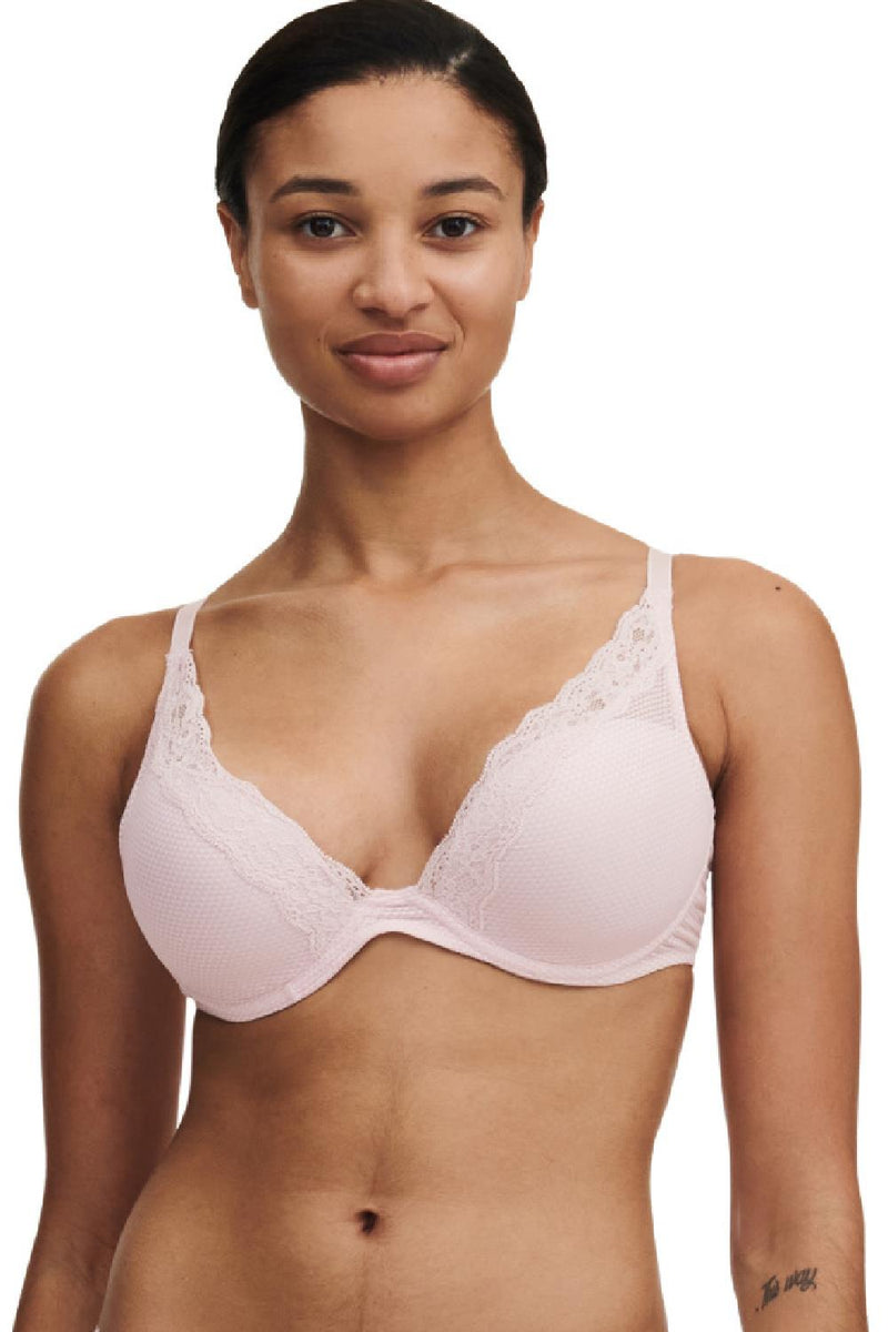 Passionata Brooklyn Plunge T-Shirt Bra 5701 Porcelain