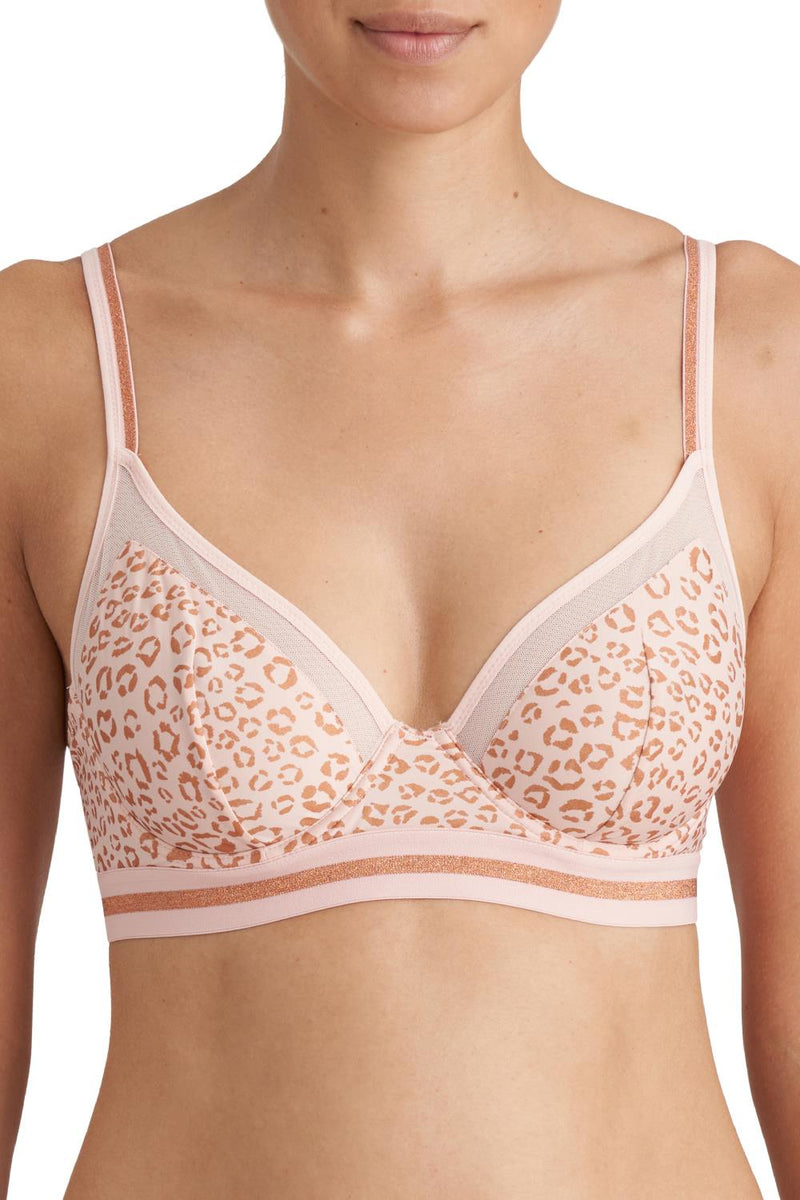 Marie Jo BENICIO Longline Plunge Bra, Pearly Pink (0122292)