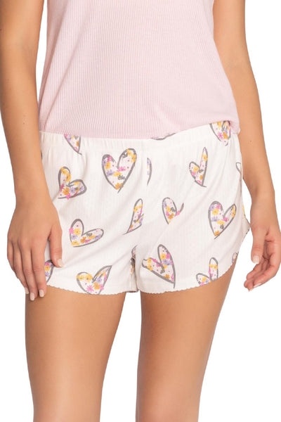 PJ Salvage A Heart Full of Daisies Shorts RHHDS-IVORY