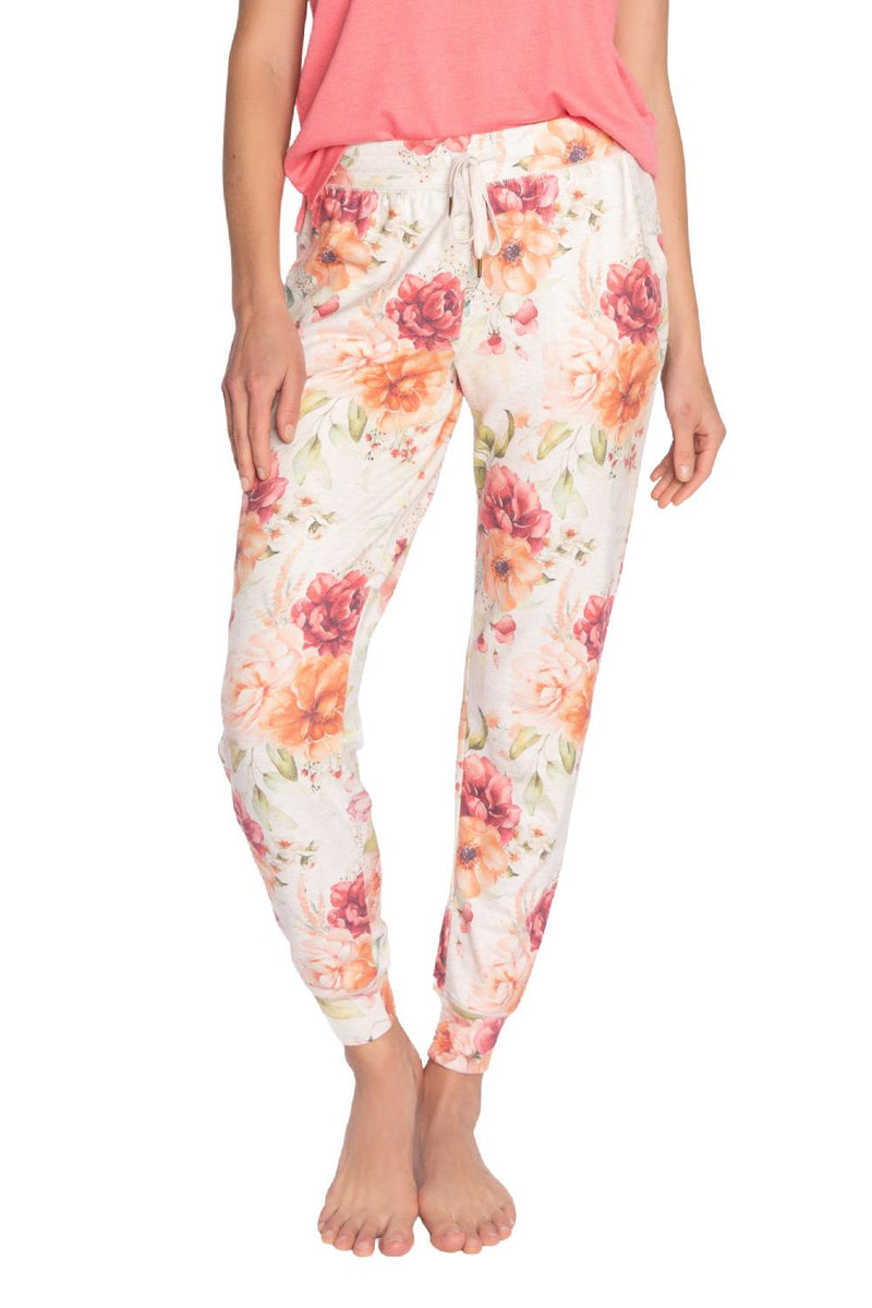 PJ Salvage Brunch In Bed Banded Pant RHBIP2-OATMEAL
