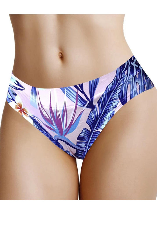Mememe Thong Tropical Purple, Multi (TL)