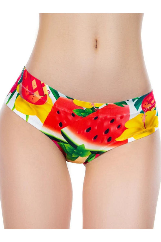 Mememe Panty Summer Fruits Watermelon, Multi (SFW)