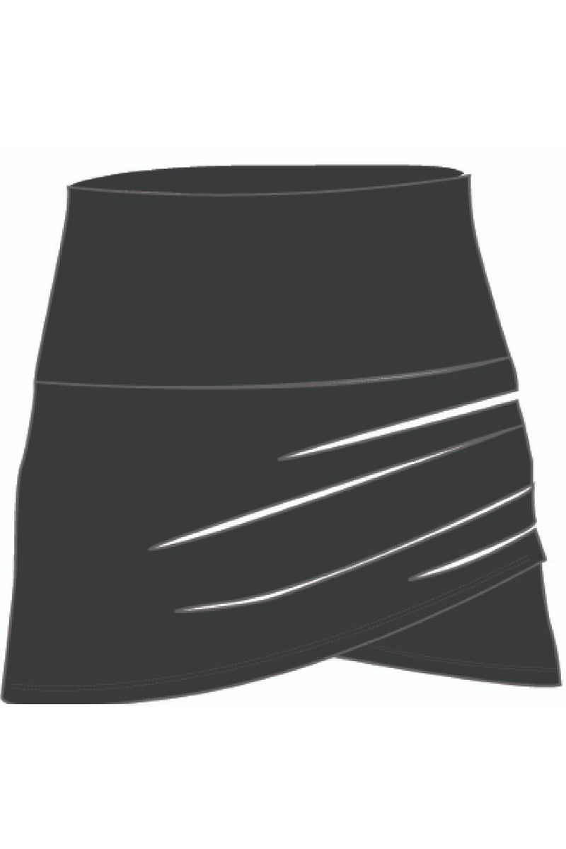 Finz Chlorine Resistant Swim Skirt FZPO60895 Black
