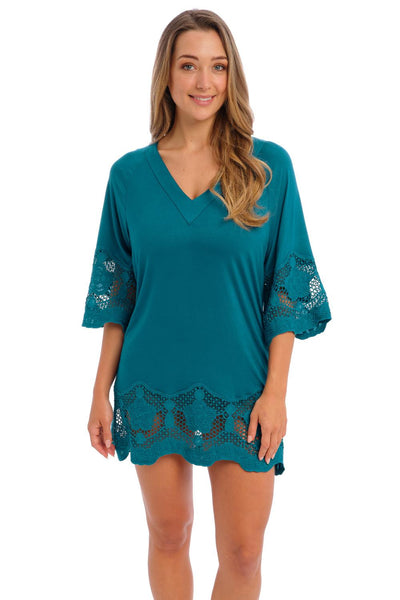 Fantasie Dione Swimwear Tunic, Petrol (FS6364)