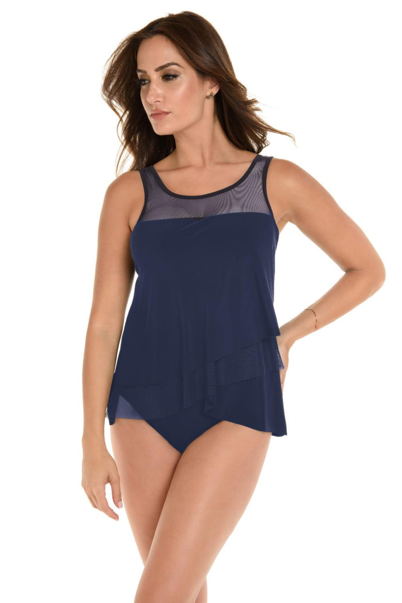 Miraclesuit Illusionists Mirage Top 6516641 Midnight