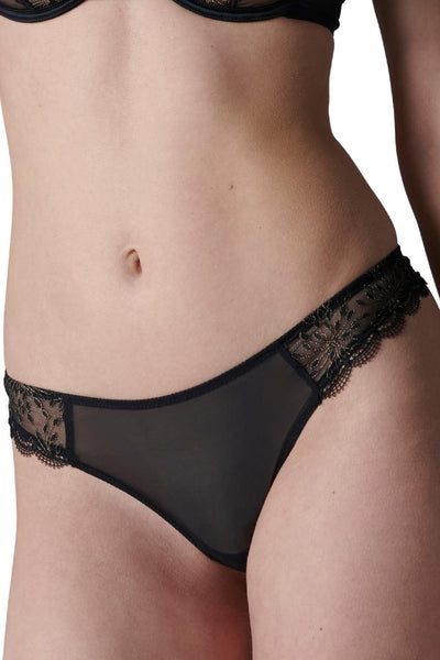 Simone Perele Singuliere Tanga, Black (1A2710)