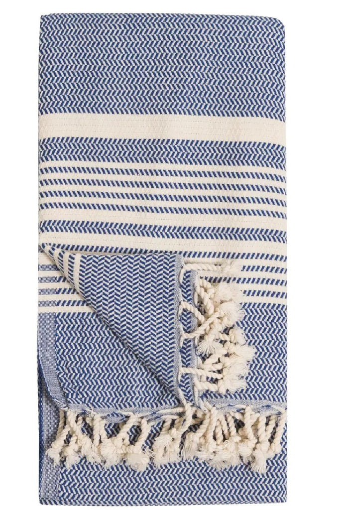 Pokoloko HASIR Beach Towel TTH13 Prussian – My Top Drawer