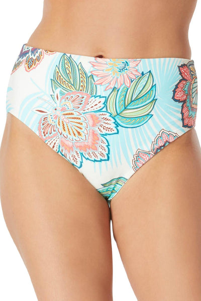 Coco Reef Tropical Lotus Verso High Waist Reversible Bottom, U35289