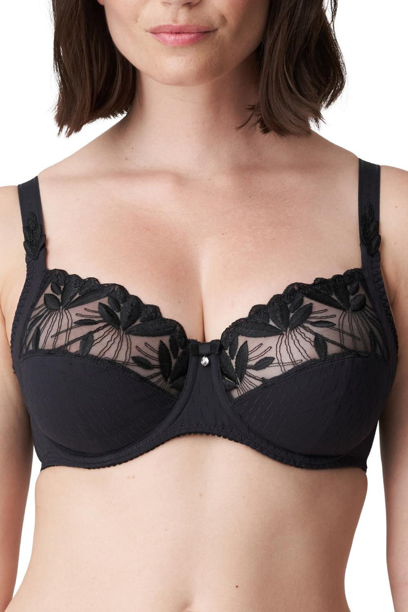 PrimaDonna Orlando Full Cup Bra (Cup B-E), Charcoal (0163150)