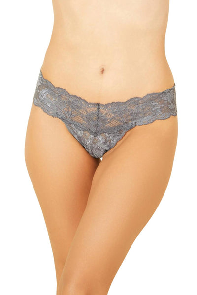 Never Say Never Cutie Low Rise Thong NEVER03ZL Platinum