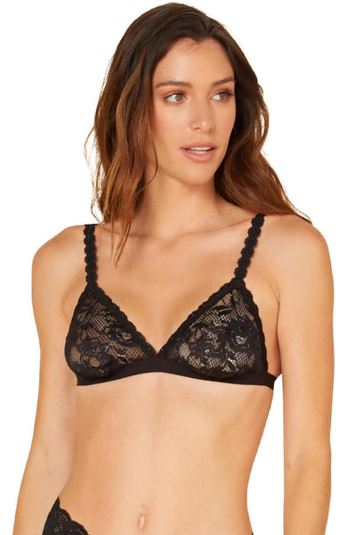 Cosabella Never Say Never Dreamie Triangle Bralette NEVER1306 Black
