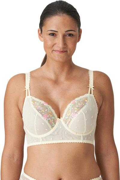 PrimaDonna Sedaine Plunge Longline Bra, French Vanilla (0163354)
