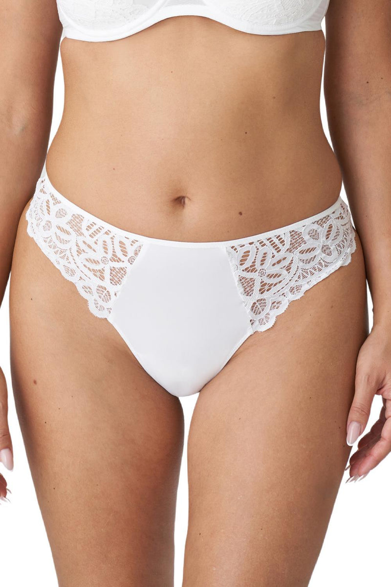 PrimaDonna Twist First Night Thongs, White (0641880)