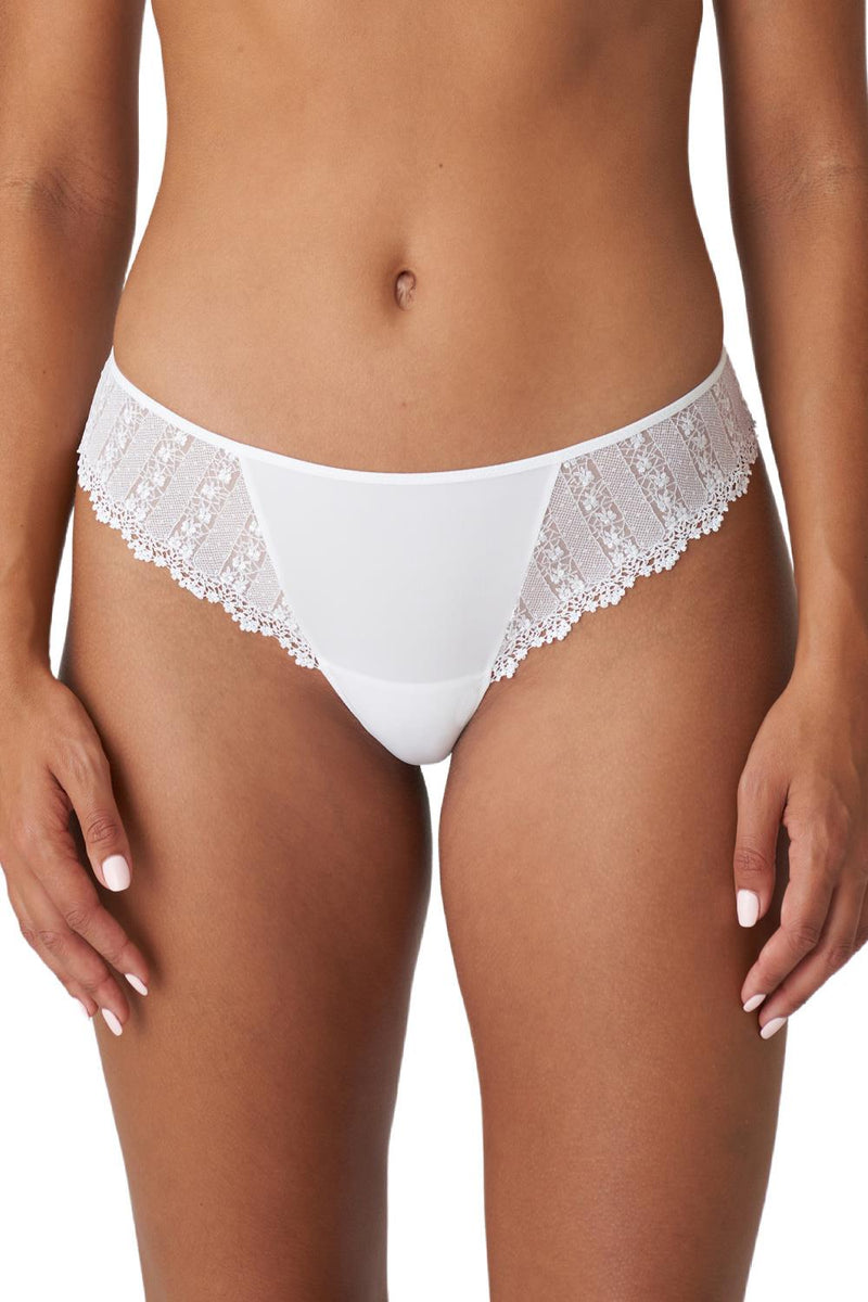 Marie Jo Christy Thong, White (0602380)