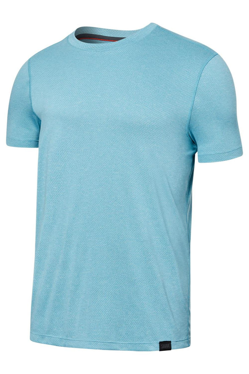 SAXX Aerator All Day Short Sleeve T-Shirt SXSC14-UKH (Dusk Blue Heather)