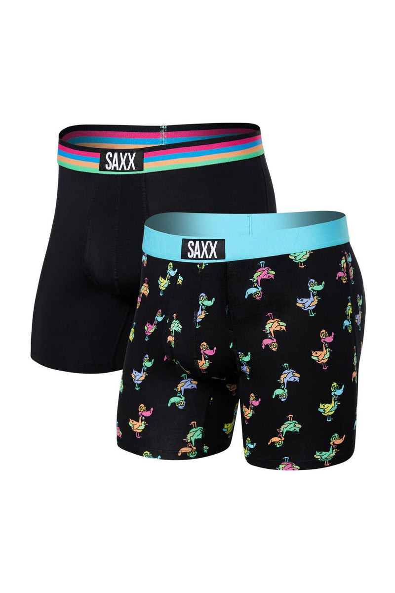 SAXX Ultra Boxer Brief 2 Pack SXPP2U-MCH (Meta Floaties/Wanderlust)