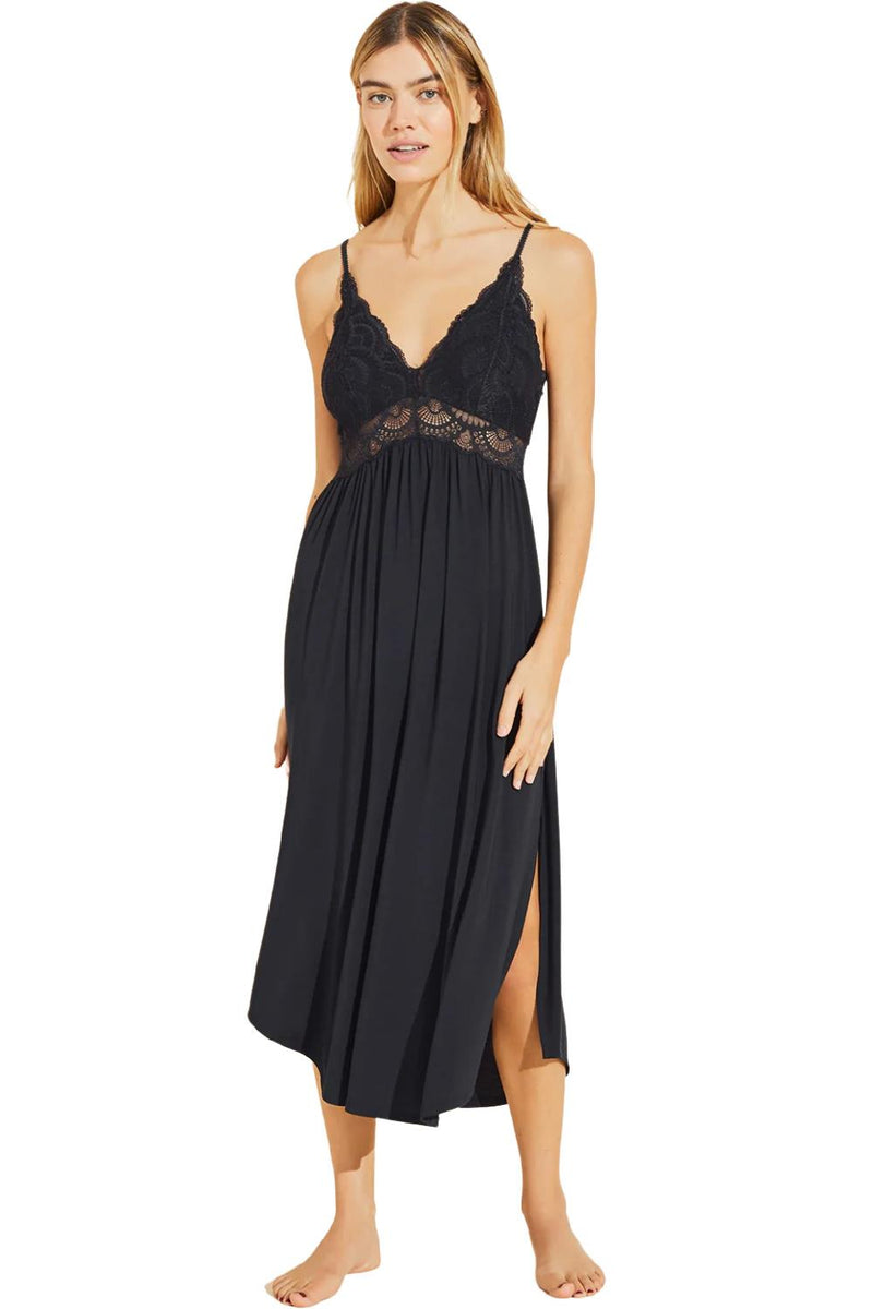 Eberjey Mariana TENCEL™ Modal Long Gown G1710 Black