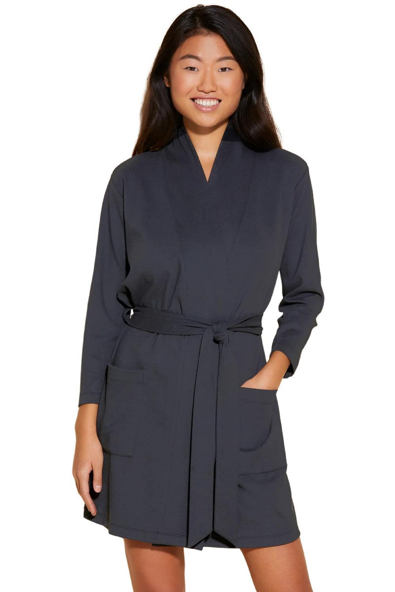 Cosabella Michi Robe Cardigan, Black (MICHI8093)