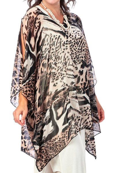 Rapz V-Neck Caftan Short 4232