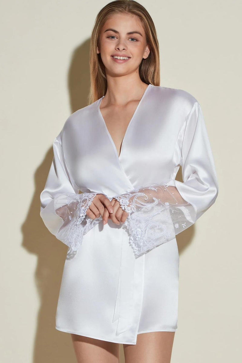 Cosabella Sanika Robe, White (SANIK8090)