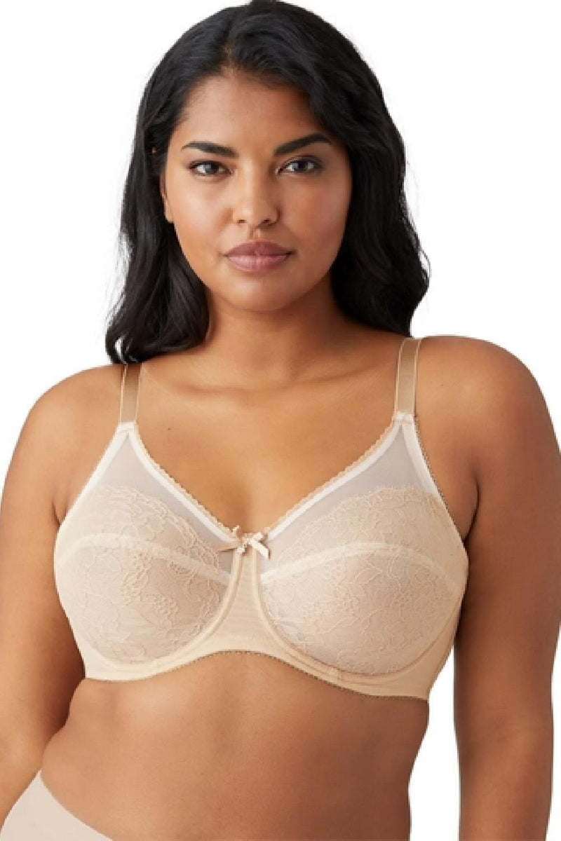 Wacoal Retro Chic Full Cup Bra 855186 Toast