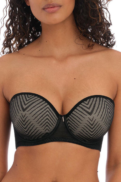 Freya Tailored Moulded Strapless Bra AA401109 Black