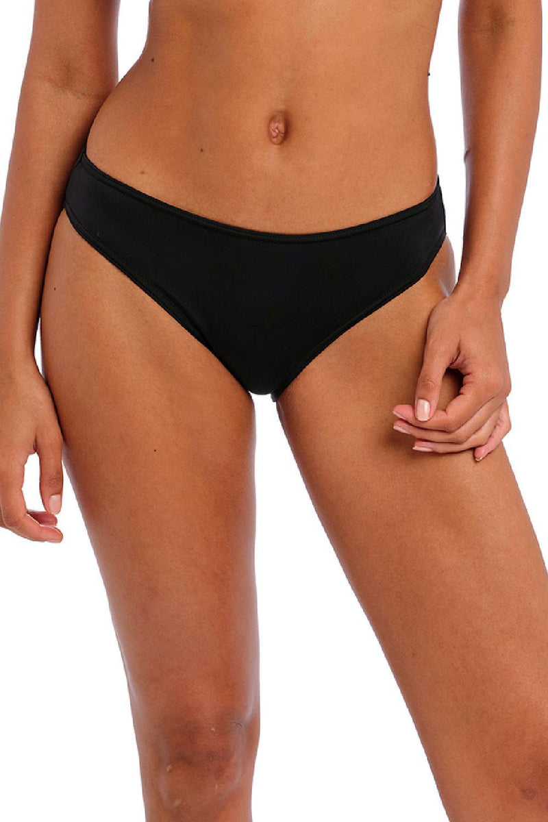 Freya Jewel Cove Bikini Brief, Plain Black (AS7234)