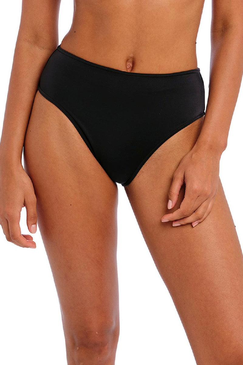 Freya Jewel Cove High Waist Bottom, Plain Black (AS7236)