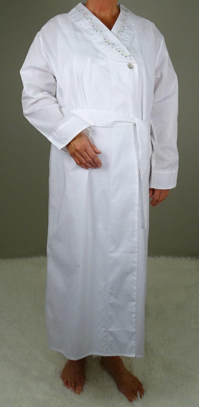 Victoriana Cotton Robe Begonia 3146