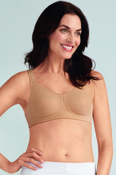 Amoena Mona Non-wired Pocketed Soft Bra Cognac 0614