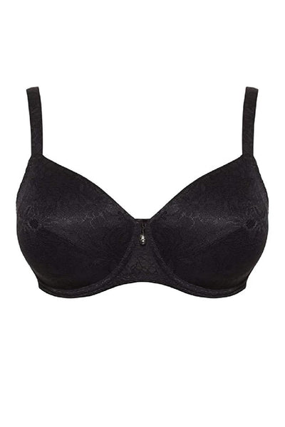 Ulla Dessous Alice Underwire Full Cup Bra (Cups B to G), Black (3823)