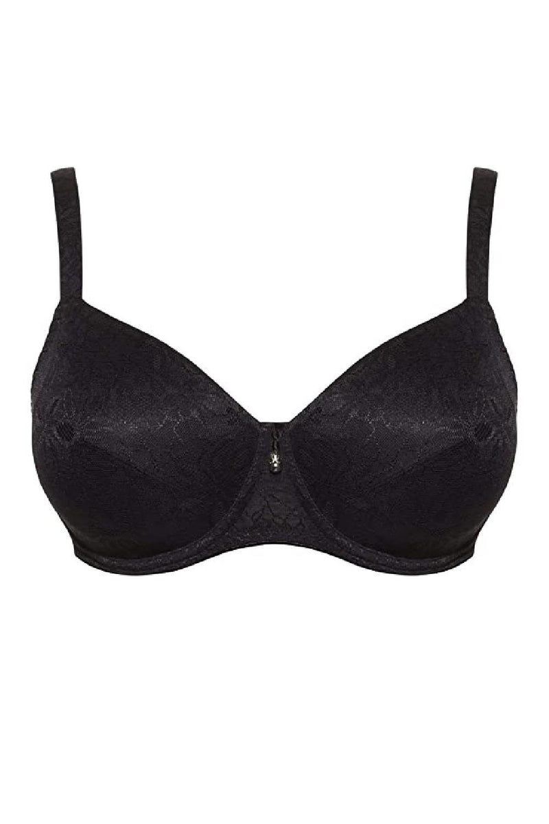 Ulla Dessous Alice Underwire Full Cup Bra (Cups B to G), Black (3823)
