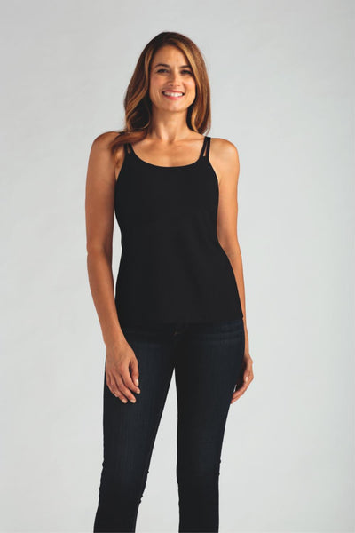 Amoena Valetta Mastectomy Camisole 70229 Black