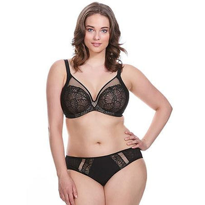 Elomi Kiki Black Plunge Bra 4200