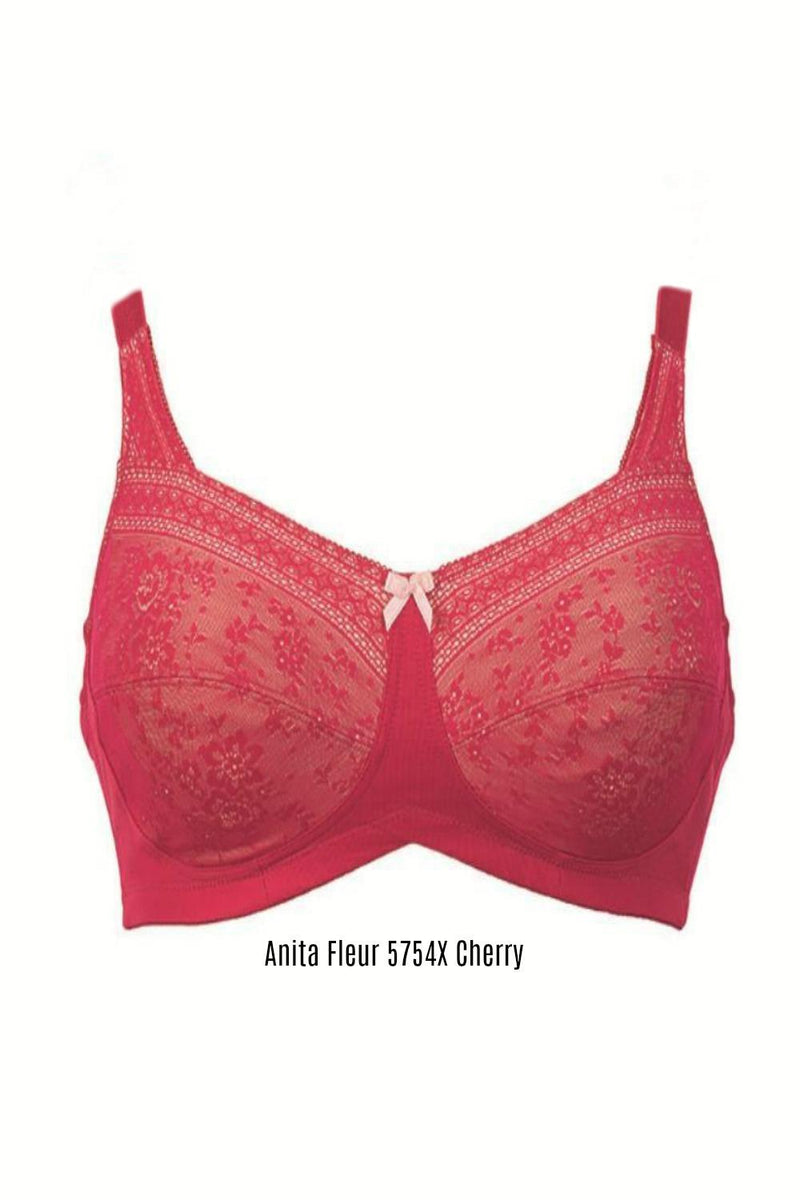 Anita Fleur Wire-free Mastectomy Bra 5754x Cherry