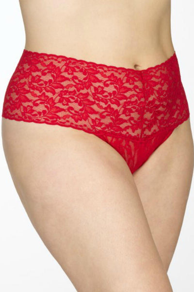 Hanky Panky Retro Lace Thong 9K1926x Red