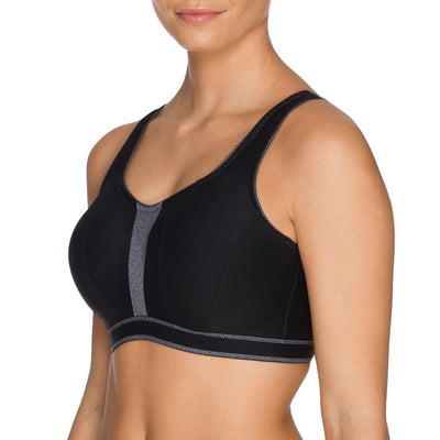 PrimaDonna The Sweater Padded Sports Bra, Black (6000116)