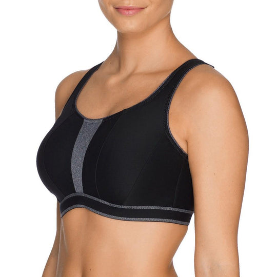 PrimaDonna The Sweater Underwire Sports Bra, Black (6000110)