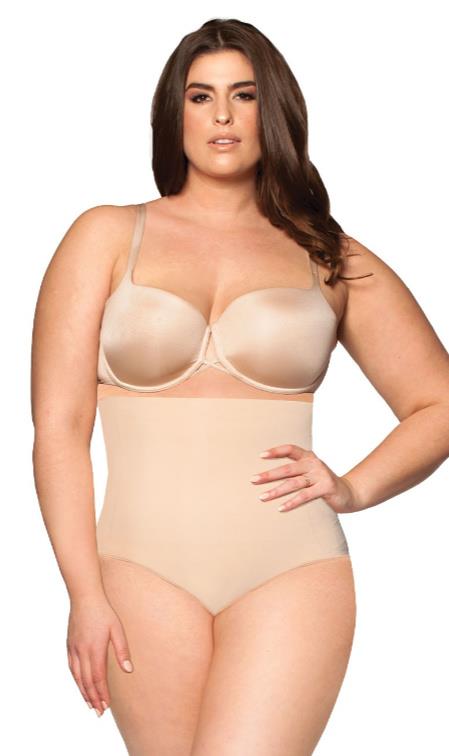 Body Hush Pinup High Waisted Panty, Nude (BH1606)