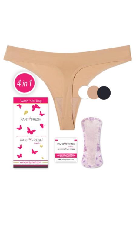 Panty Fresh 4-in-1 On the Go No Show 85590