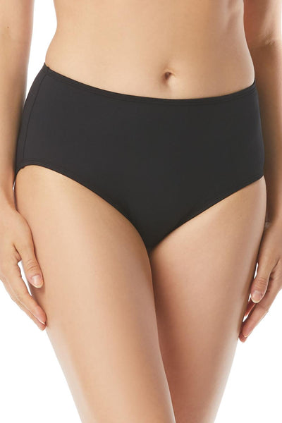 Beach House Chloe High Waisted Bikini Bottom, Black (H58433)