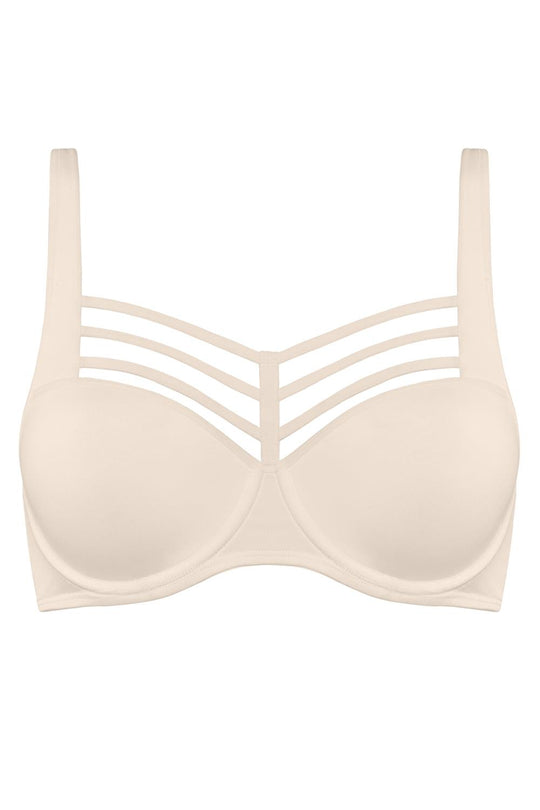 Marlies Dekkers Leading Strings Plunge Balcony Bra, Cups B-C, Ivory (18960)