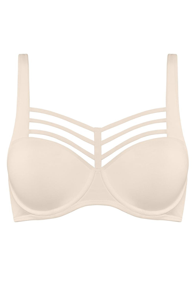 Marlies Dekkers Leading Strings Plunge Balcony Bra, Cups B-C, Ivory (18960)