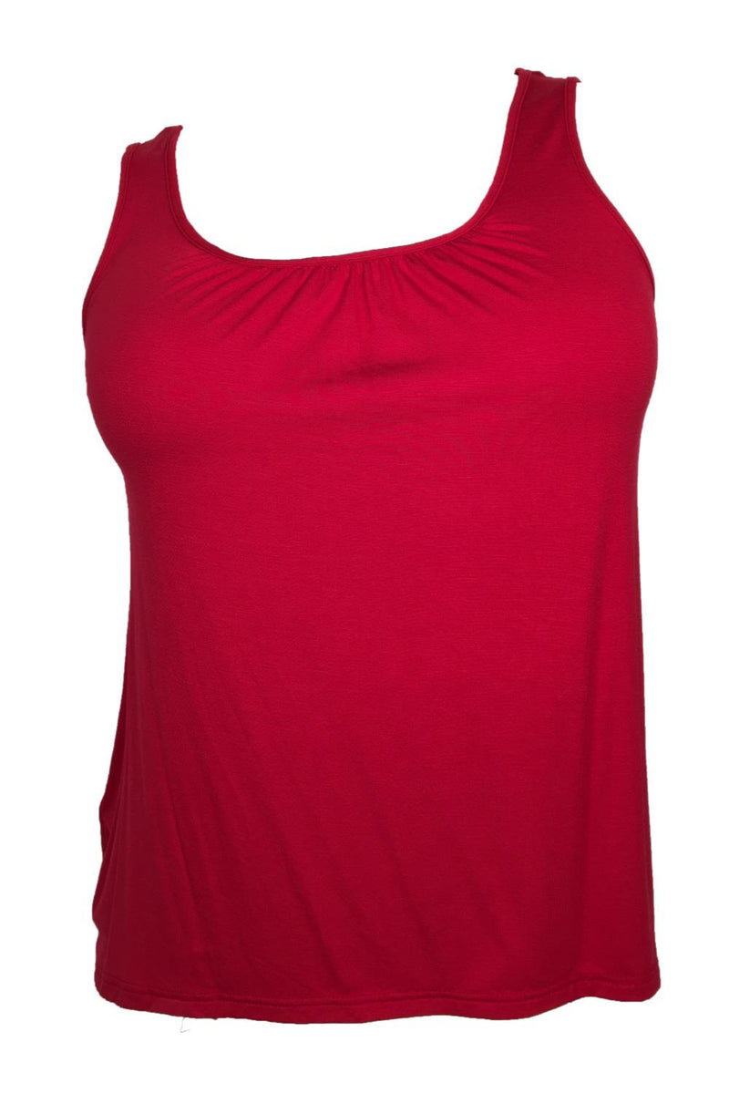 Arianne Lilianne Sleeveless Sleep Top 9122 Raspberry